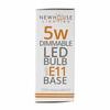 Newhouse Lighting E11 Dimmable 5W LED Light Bulbs, 60-Watt Equiv., Warm White, PK 4 E11-5060D-4
